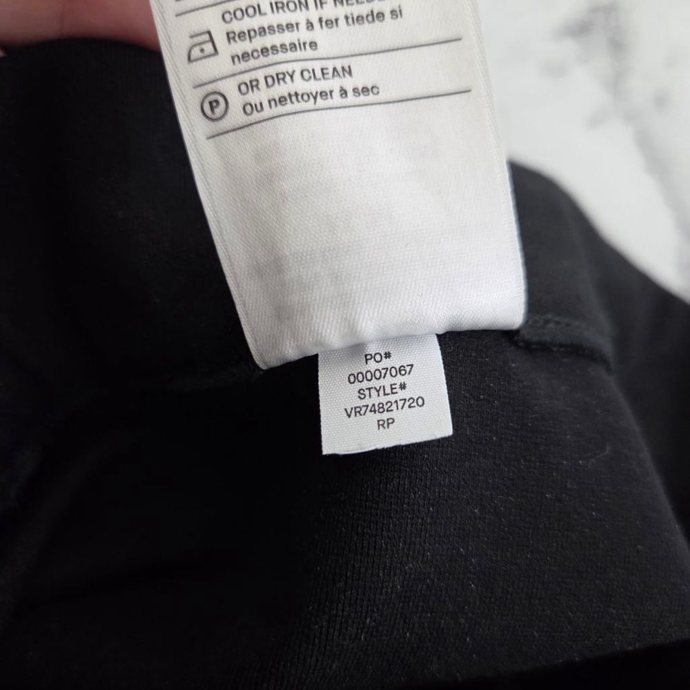 Vince Legging Solid Black Ponte Pull On Basic Min… - image 7